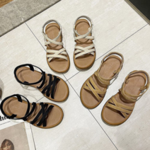 오너클랜 여성 발편한 끈샌들 여름 원피스 반바지 코디 샌들