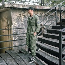 여자 남자 긴팔 정비복 플라이트 항공 점프 수트 워크웨어 작업복 슈트 F01