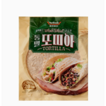 요리하다 통밀 또띠아 (225G), 3개
