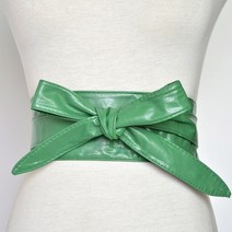 패션 벨트 큐빅 가죽 빈티지 버클 금속 체인 women lace up belt new bowknot belts for women long wide bind 넥타이 활 숙 녀