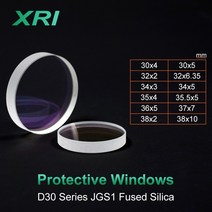 렌즈 미러 파이버 레이저 보호 windows 30x5 34x5 36x5 37x7 for wsx precitec raytools laser heads, 08 35.5x5mm