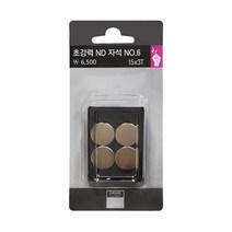 다산 초강력ND자석 No6 15mmx3T 4개입
