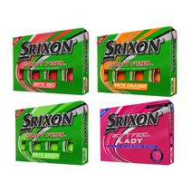 스릭슨 소프트필 컬러 골프공 12개입 4종 택1 / Srixon Soft Feel Golf Balls 12 Pack, 핑크