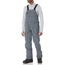 컴퍼니24 볼컴 남성 Roan Bib 오버롤 스노우보드 팬츠 블리치 블랙 S3, Dark Teak S3_Small