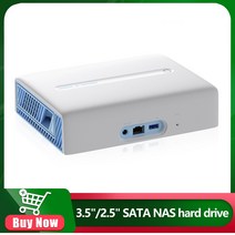 nas 구축 3.5인치 Hiksemi NAS S1 개인 클라우드 네트워크 연결 저장 장치 모바일 하드 디스크 케이스 확장 상자 홈 Nas, [01] Device, Device