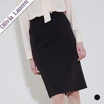 올리비아로렌 여성용 심플 H 라인 스커트 VOBGK3X1351