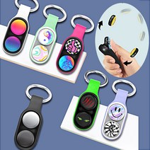 신기한 피젯 토이 야광 마그네틱 팝퍽 poppuck 틱톡 팝잇 스트레스 해소 열쇠고리 키링 장난감, mps208 블랙