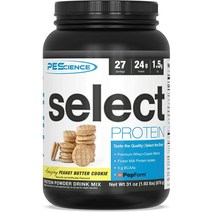 PEScience Select Protein Powder 1.93 lb 셀렉트 프로틴 파우더 피넛버터 쿠키 875g