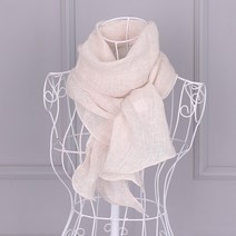 달자샵 가벼운 린넨 스카프 데일리 포인트 아이템 다양한 스타일링 트윌리 방도