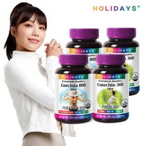 홀리데이즈 가르시니아800 2병 + 카테킨300, 선택완료, 단품없음