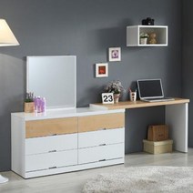 바보사랑 (우아미가구)레브 3단 와이드 멀티 콘솔 풀세트.우아미아이(무료배송), 화이트