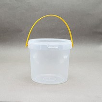 더팩 PP투명 원형 손잡이잠금용기 내열손잡이용기 3099(1.5L) 10개 / 100개, 1박스