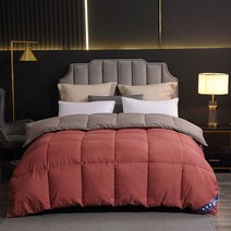 럭셔리 이불 3D 빵 소프트 거위 다운 담요 깃털 부드러운 겨울 퀼트, [09] 200 230cm 3kg, [01] A