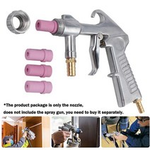 쇼트기 후끼 녹 제거 샌드 블라스트 샌딩 블라스터 세라믹 노즐 팁 10 개 에어 사이펀 블라스팅 도구 교체 4.5mm 5mm 6mm 7mm, [02] EU 플러그, EU 플러그