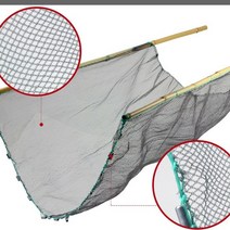시골 옛추억 대나무 족대 그물망 민물 물고기 붕어 송사리 계곡 물놀이 캠핑, 족대120cm