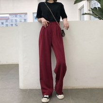 여성용 핀턱 와이드 슬랙스 유미안나 A25 N975W221