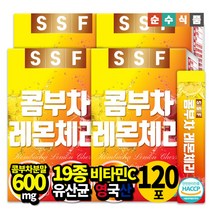 순수식품 콤부차 레몬 체리 꼼부차 분말 스틱 4박스(120포) 스코비 비타민C 프리바이오틱스, 선택완료, 단품없음