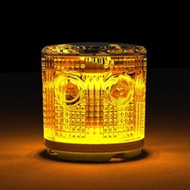 태양광경광등 경고 빛 장애물 스트로브 깜박이 LED 농장 크레인 건설 낚시 보트 사이트 등 적합, 04 Yellow_09 L 모양의 지원
