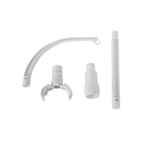 ABS 아기 침대 벨 홀더 전문 교체 헤비 듀티 각도 조절 가능한 침실 아기 방 지주 팔 액세서리, NO1