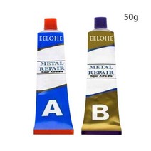 메탈리페어접착제 마술 수리 접착제 AB 금속 주철 내열성 냉간 용접 캐스터 100g, [03] 50G