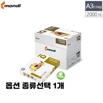 A4 A3 복사 에이포 용지 90g 100g 120g 160g 종류선택 1개 프린터 레이저 잉크젯, A3 120g 2000매