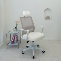 16피스 사무용 컴퓨터 학생 책상 사무실 공부 플립형 의자 N80WH, 화이트