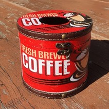 더웨스트 예쁜 빈티지 두루마리 휴지케이스, 08. 커피