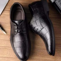남자 구두 정장 신발 남성 정장화 컴포트화 체크