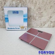 Foryou4145 라인 디지털 체중계 핑크 미니 몸무게 전자저울, 상세페이지 참조, 상세페이지 참조