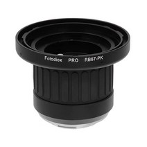 Fotodiox 초점 배럴이 있는 Pro 렌즈 마운트 어댑터 Mamiya RB67 렌즈Pentax K마운트PK DSLR 카메라용