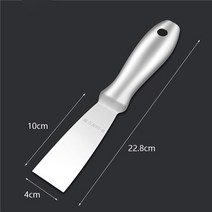 퍼티 나이프 1pcs 스크레이퍼 블레이드 셔블 스테인레스 스틸 벽 통합 몰딩 석고 손 도구, 06 thicken 1.6 inch