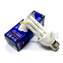 우리조명 삼파장 램프(EL 11W) - 220V 11W 미니(E26), 주광색