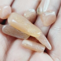 천연 원석 선스톤 연마 자갈 100g