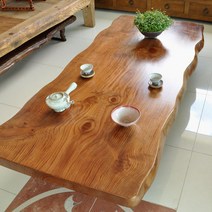 고목향 공장직영 대들보 통판좌탁 2000사이즈 /거실테이블 소파거실탁자 원목좌탁 거실가구 테이블 공부상 책상 고급스러운느낌 감각있는 실용적인테이블 공장직영 국내제작, 2000*750*300