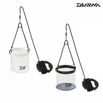 다이와 포터블 미즈쿠미 두레박 낚시물통 로프포함, 블랙