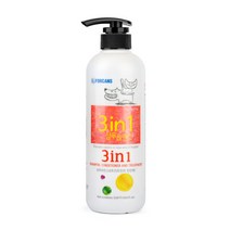 포켄스 3in1 샴푸+린스 550ml 트리트먼트 겸용, 단품