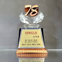 좋은상패 순금판 싱글트로피 홀인원패 이글패 골프트로피 JS15