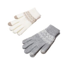 [2개] 눈꼬시 니트 스크린터치 장갑