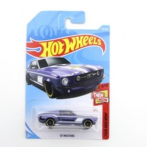 핫휠 자동차 미니카 다이캐스트2021-192 오리지널 핫 휠 미니 합금 쿠페 67 포드 머스탱 1/64 금속 다이 캐, 03 2018-315