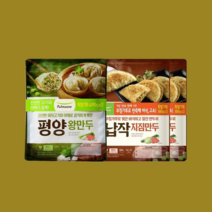 풀무원 납작지짐만두 4봉+풀무원 평양왕만두 2봉