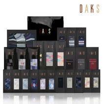 닥스(시즌잡화) [닥스양말] 숙녀 신사 3족세트 9종 택 1 DK22FWakBW3A9