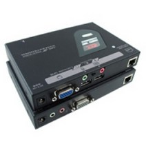 [REXTRON] 시스라인 KVM Extender [EXCA-3021] [USB/최대300M/오디오지원]