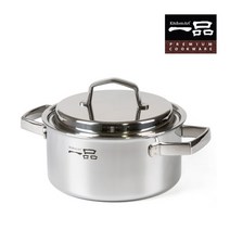 키친아트 국산 일품 통7중 스텐304 인덕션 냄비, 일품 통7중 양수 18cm