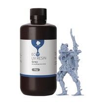ANYCUBIC ECO UV 수지LCD 3D 프린터에 사용되는 낮은 냄새 안전 405nm, 1kg 그레이 미국.