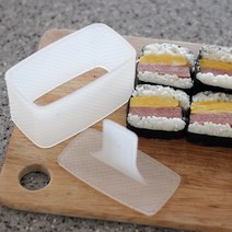 무스비 밥버거 만들기 스팸 사각김밥 도시락 주먹밥틀, 핑크M