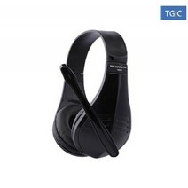 TGIC 게이밍 헤드셋 (TGH-DJ1) (블랙), 상세페이지 참조