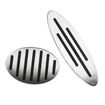 자동차부품KIQI 자동차 가스 연료 브레이크 페달 데드 패드 커버 미니 쿠퍼 JCW R56 R60 R61 F54 F55 페이, 03 AT Without Rest