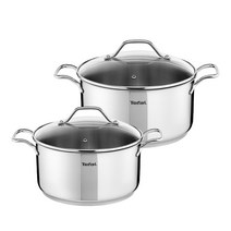 테팔 NEW 차세대 냄비 + 후라이팬 티타늄 스테인리스, (인덕션)인튜이션 (양수20cm + 양수24cm)