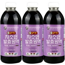 자소엽진액 자소엽발효원액 1000ml x3, 자소엽발효원액1000ml x3