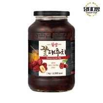 베스트온 꽃샘 꿀대추차 1kg 사무실 어린이 아이 간식 과자 업소용 대용량, 본상품선택
